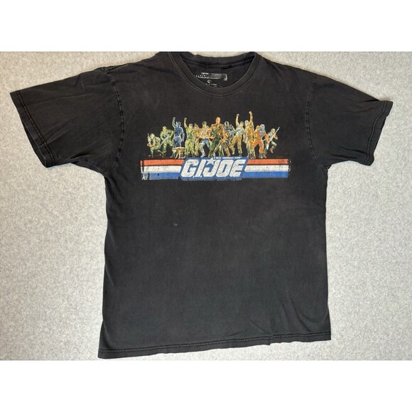 G.I. JOE Other - Vtg 2000s Y2K GI JOE Officially Licensed Graphic Tee Shirt Black Unisex Sz XL